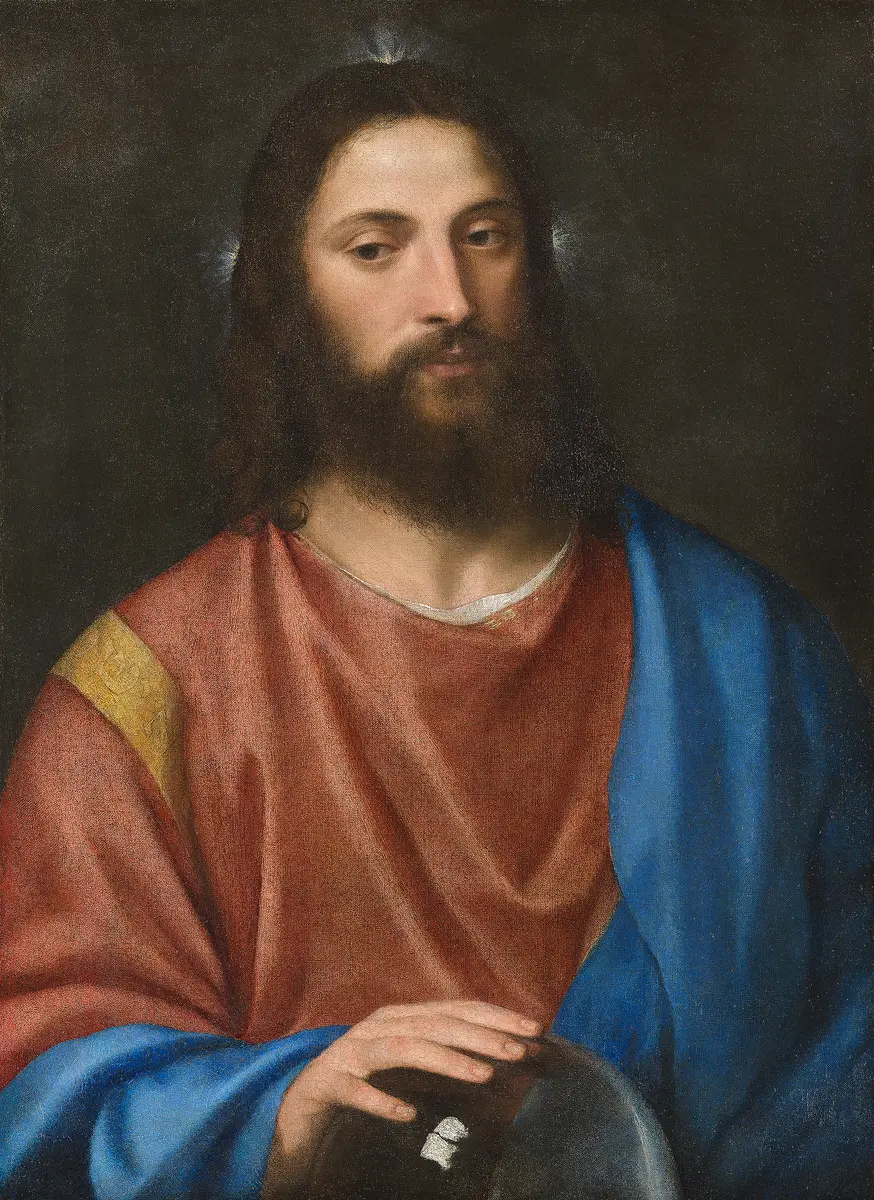 Christus mit der Weltkugel