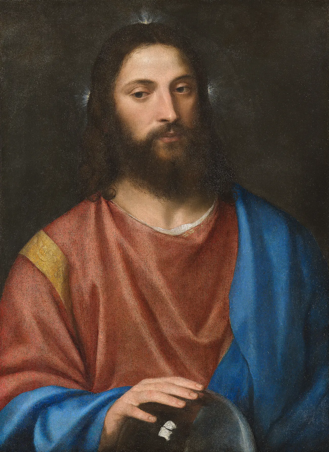 Christus mit der Weltkugel