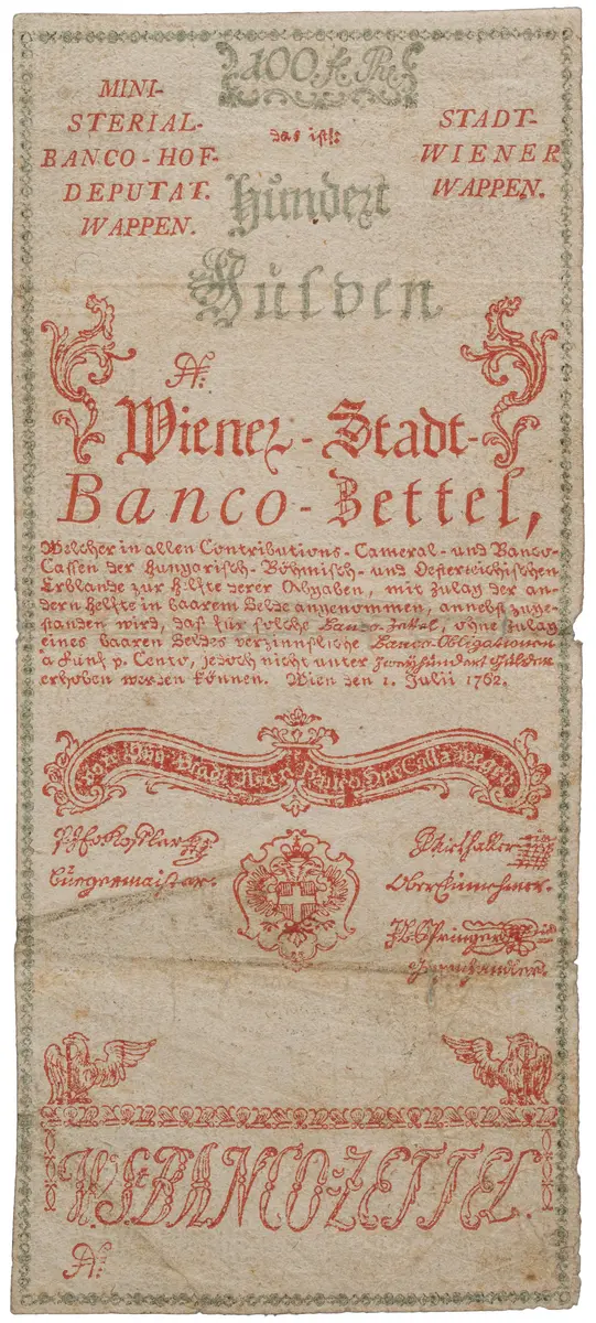 Österreich: Wiener Stadt-Banco