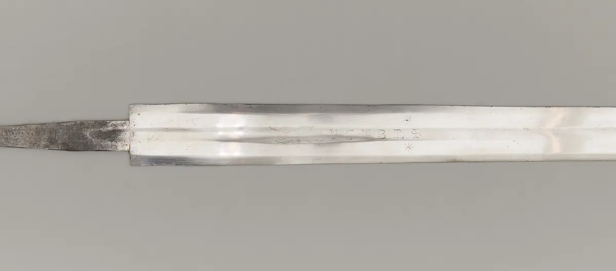 Klinge eines Zeremonienschwertes