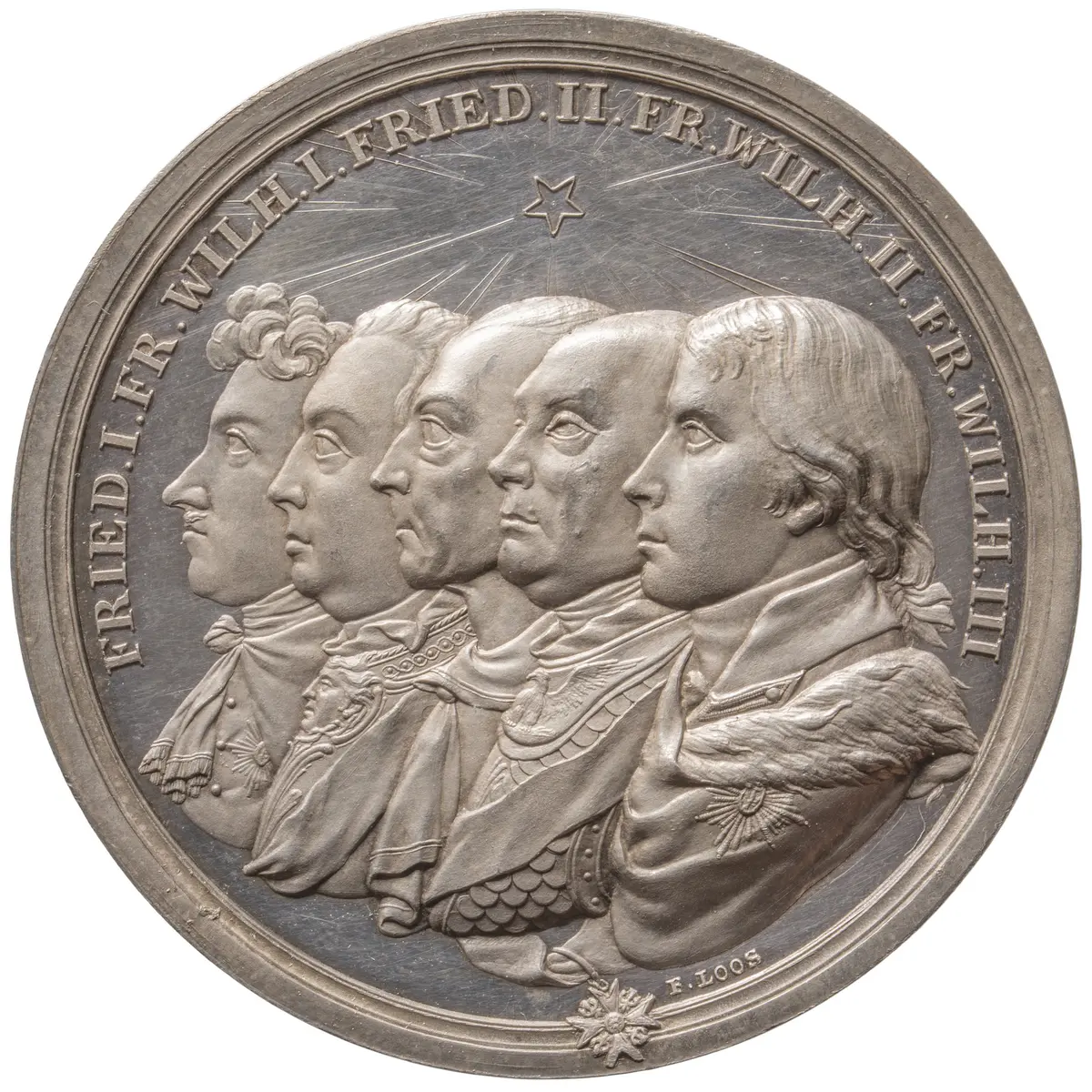 Preuszen: Friedrich I., Friedrich Wilhelm I., Friedrich II., Friedrich Wilhelm II. und Friedrich Wilhelm III., 100 Jahre Königreich Preußen
