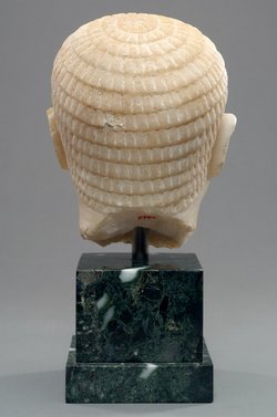 Kopf einer Statue des Ba-ba-ef