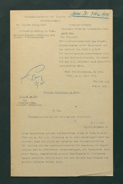 Wachverhaltungen für die Postengruppe bei den Staatsmuseen (Abschrift)