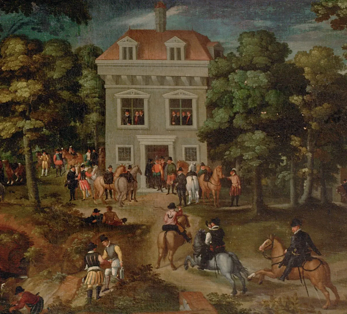 Postreise Erzherzog Ferdinands II. (1529-1595) nach Brüssel
