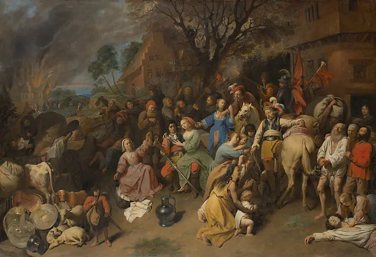Leiden der Bauern (Plünderung)
