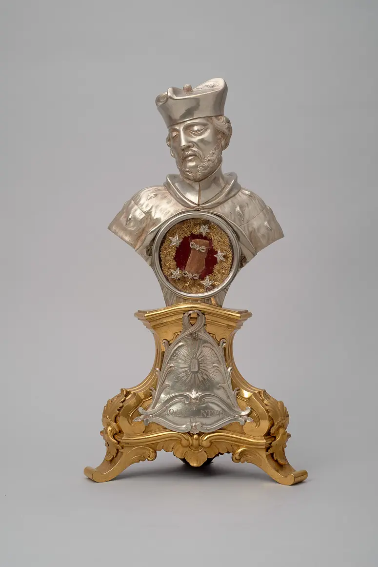 Reliquienbüste des hl. Johann Nepomuk