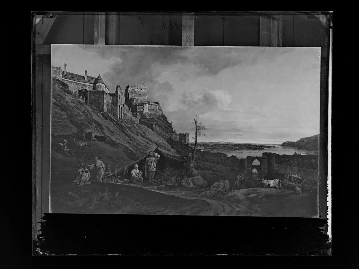 Die Ruine Theben an der March