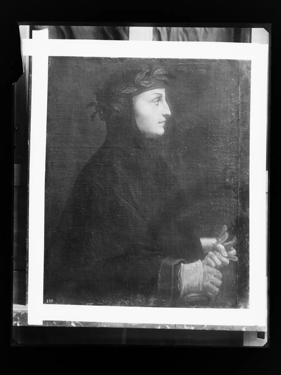 Porträt des Dichters Petrarca