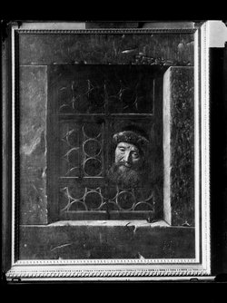Alter Mann im Fenster