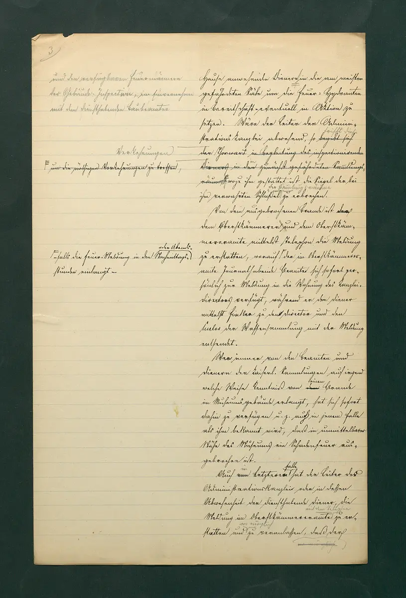 Feuerwachordnung für das Kunsthistorische Museum