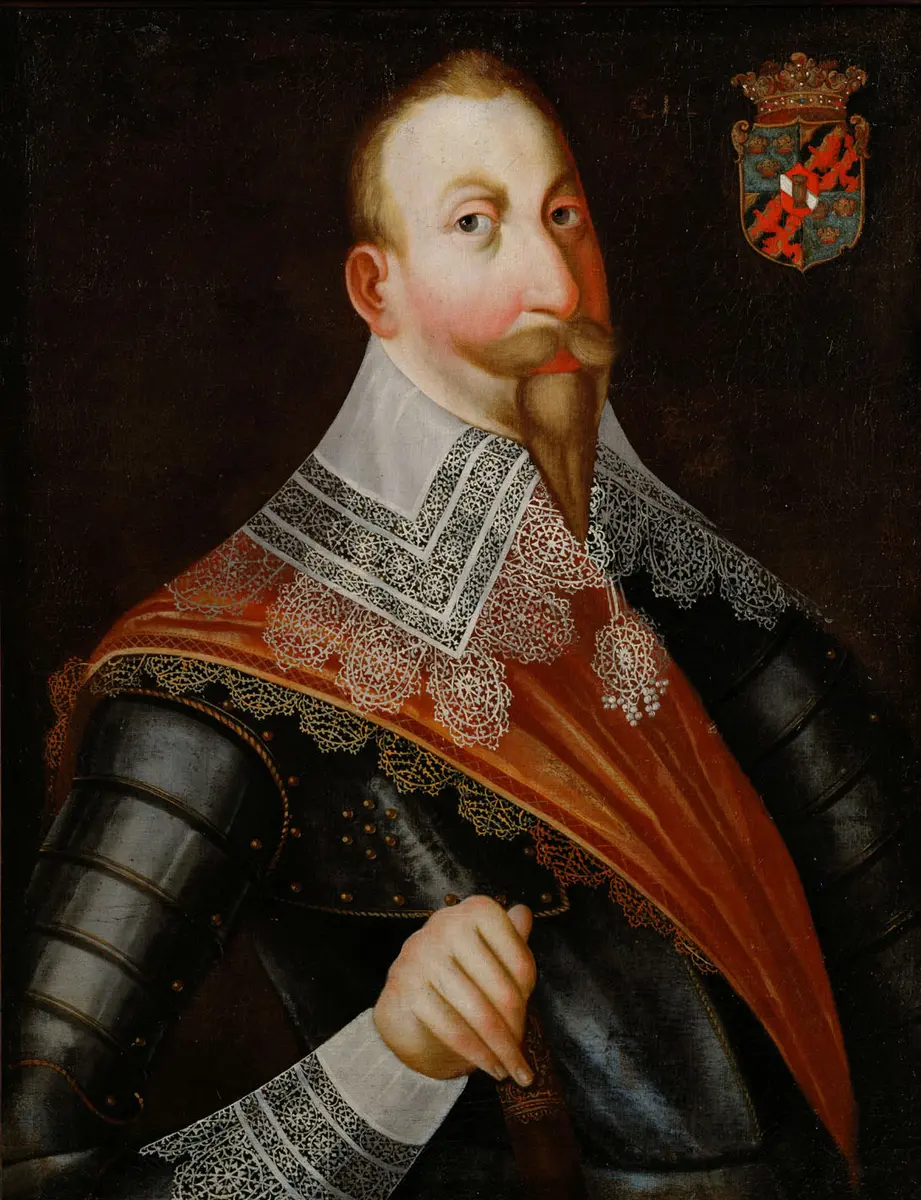 König Gustav II. Adolf (1594-1632) von Schweden, Halbfigur