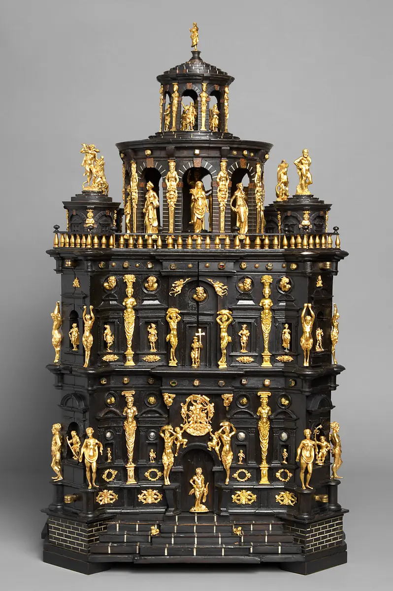Münzschrank aus dem Besitz Erzherzog Ferdinands II. von Tirol