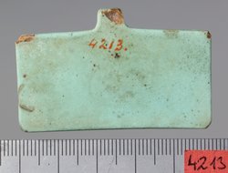 Plättchen mit sieben Krokodilen