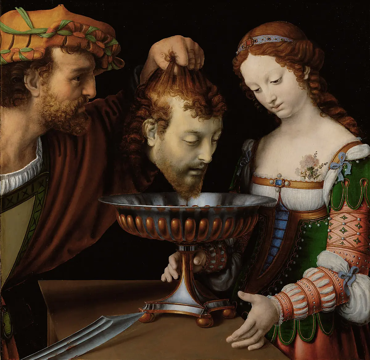 Salome mit dem Haupt Johannes d. Täufers