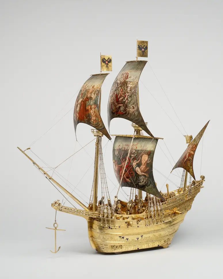 Automaton in the Form of a Ship