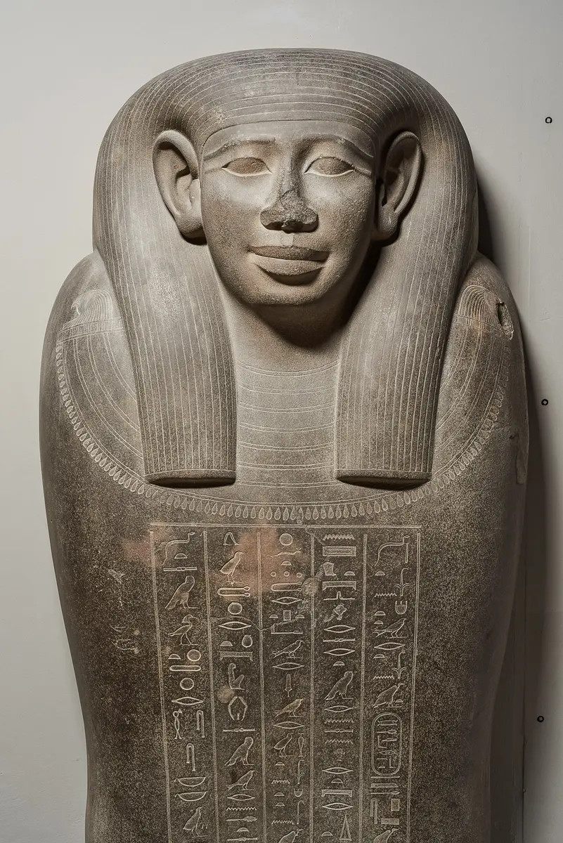 Deckel des Sarkophags der Chedeb-neith-iret-binet