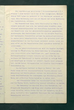 Dienstbestimmungen für das Aufsichtspersonal in den Sammlungen