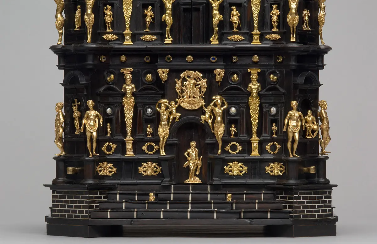 Münzschrank aus dem Besitz Erzherzog Ferdinands II. von Tirol