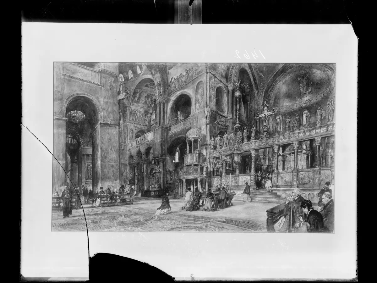 Innenansicht Markuskirche Venedig