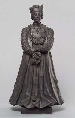 Anna von Böhmen und Ungarn, Anna Jagiello, Statue, Statuette, Terracotta