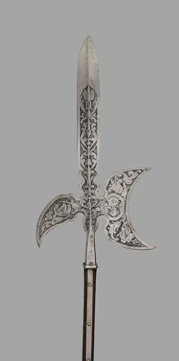 Helmbarte der Leibwache des Kaisers Leopold I.