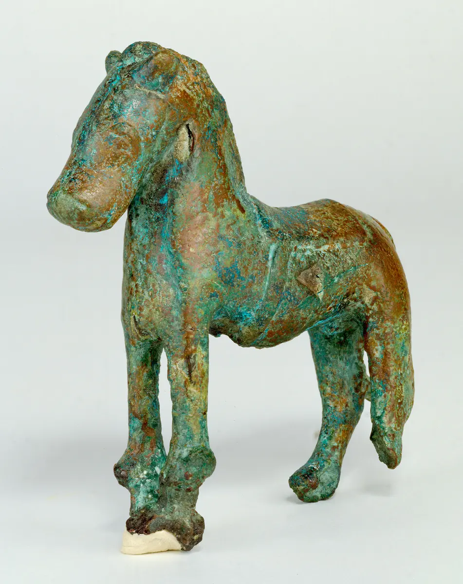 Statuette eines Pferdes