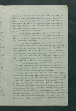 Provisorische Bestimmung für die Verwaltung der kunsthistorischen Sammlungen