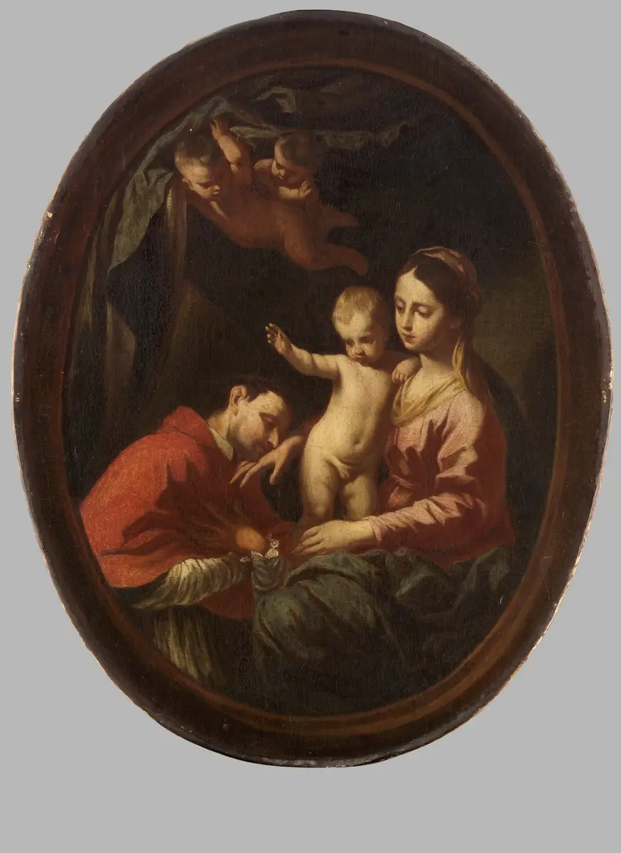 Maria mit Kind und dem hl. Karl Borromäus