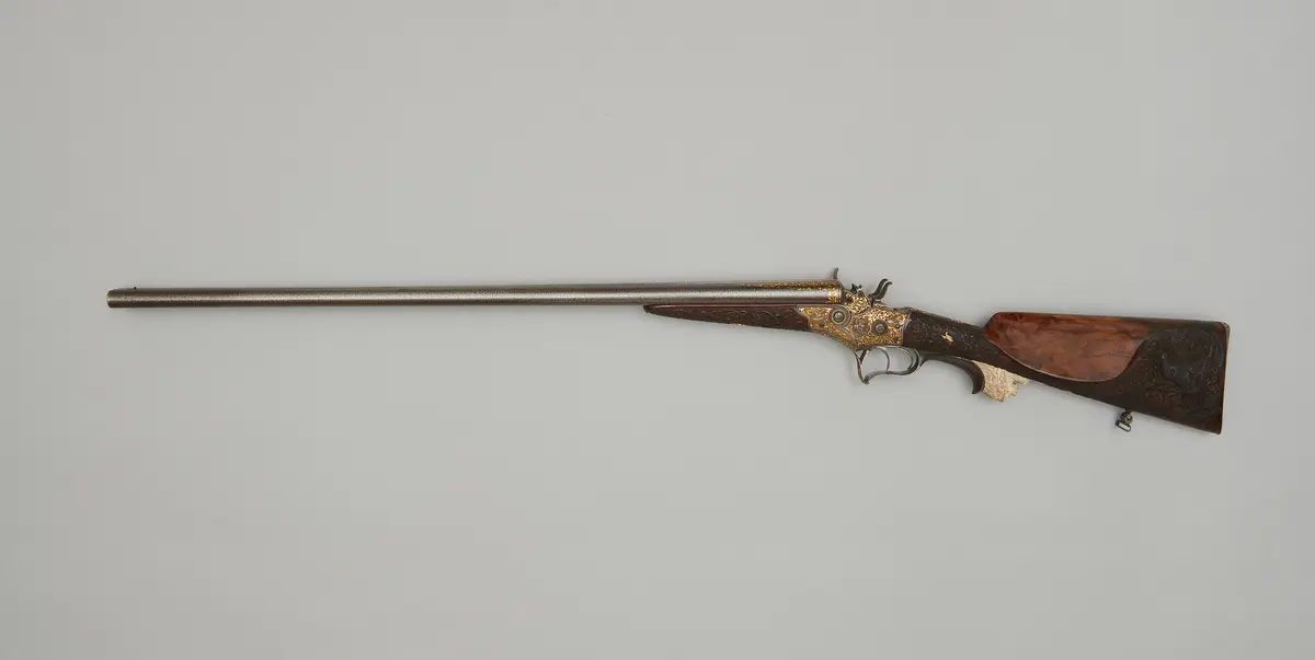 Doppelschrottgewehr Hinterlader, System Remington