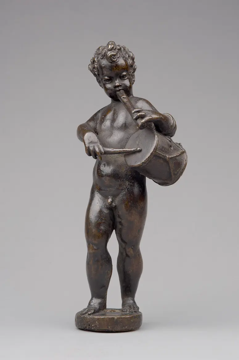 Putto with a Drum