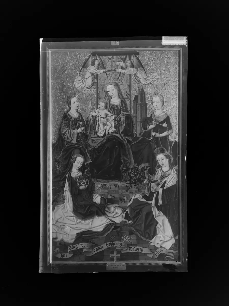 Madonna mit vier hl. Frauen