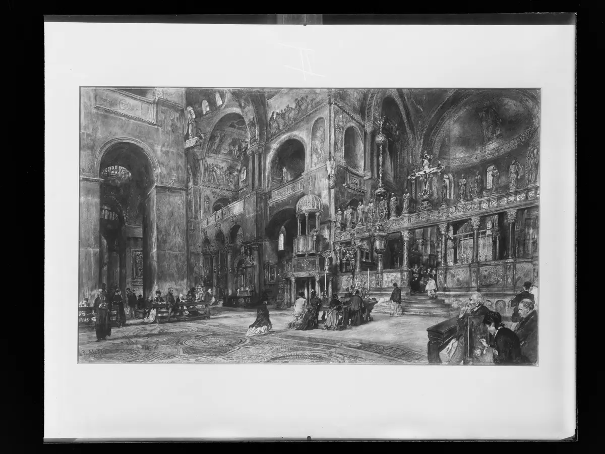 Innenansicht Markuskirche Venedig