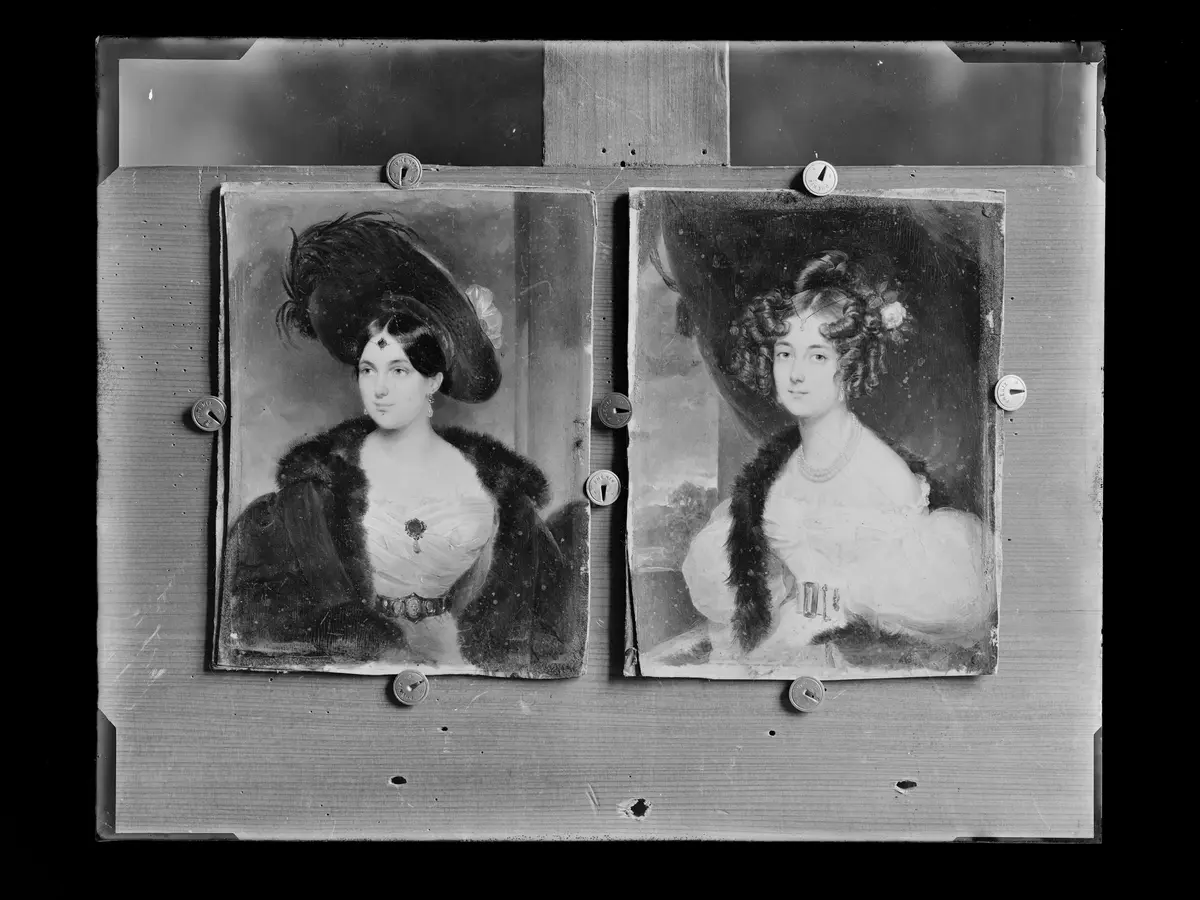 Gräfin Melanie Metternich und Gräfin Pauline von Metternich