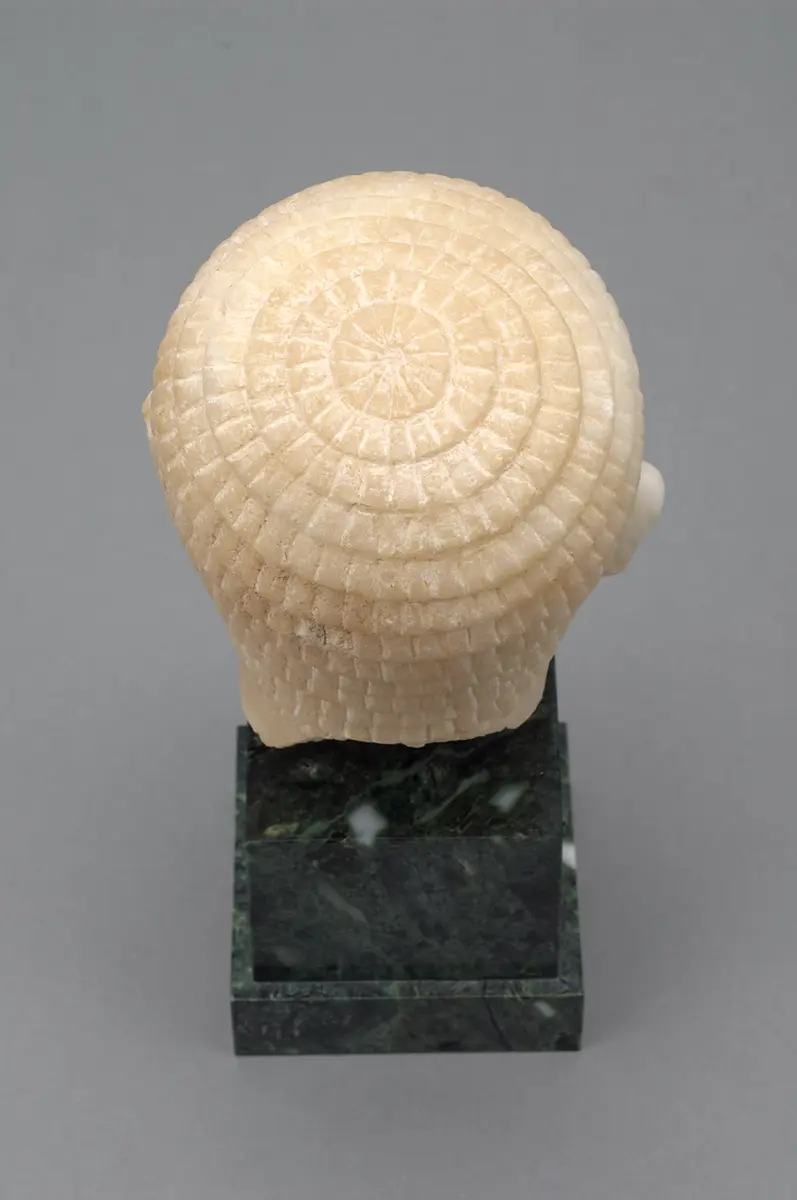 Kopf einer Statue des Ba-ba-ef