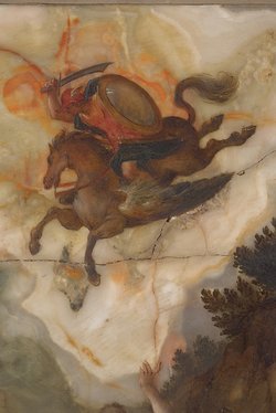 Befreiung der Andromeda, Entfesselung der Winde durch Aeolus und Aeneas