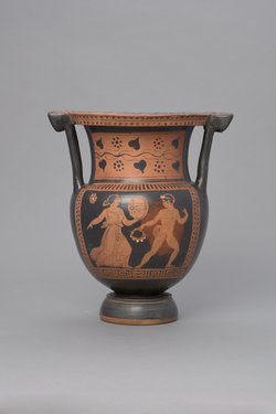 Mänade und Satyr