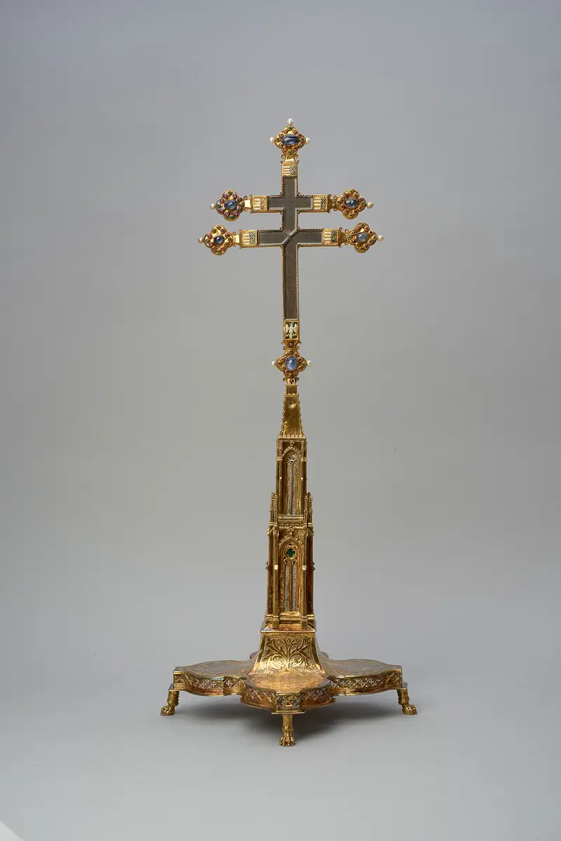 Reliquienkreuz König Ludwigs des Großen von Ungarn; sogenanntes Anjou - Kreuz
