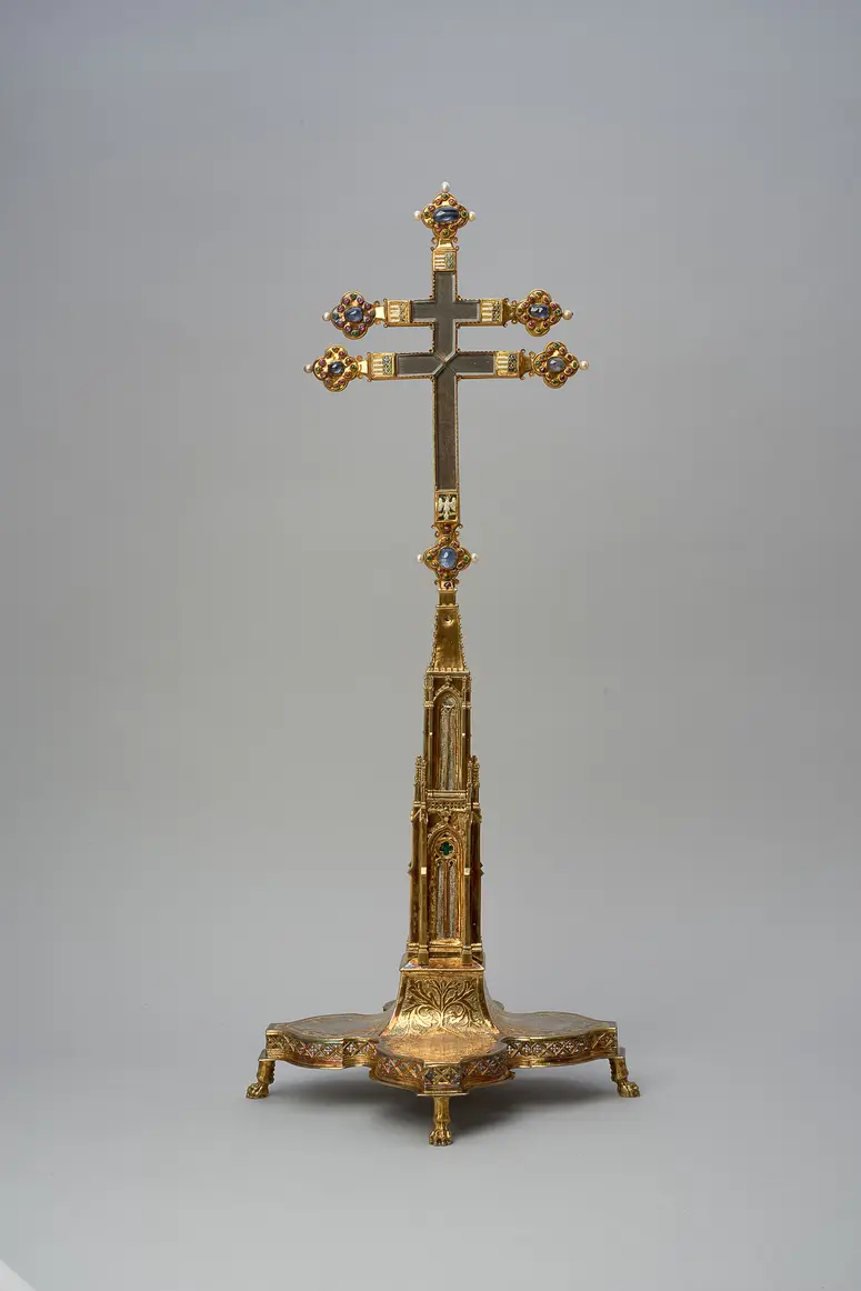 Reliquienkreuz König Ludwigs des Großen von Ungarn; sogenanntes Anjou - Kreuz