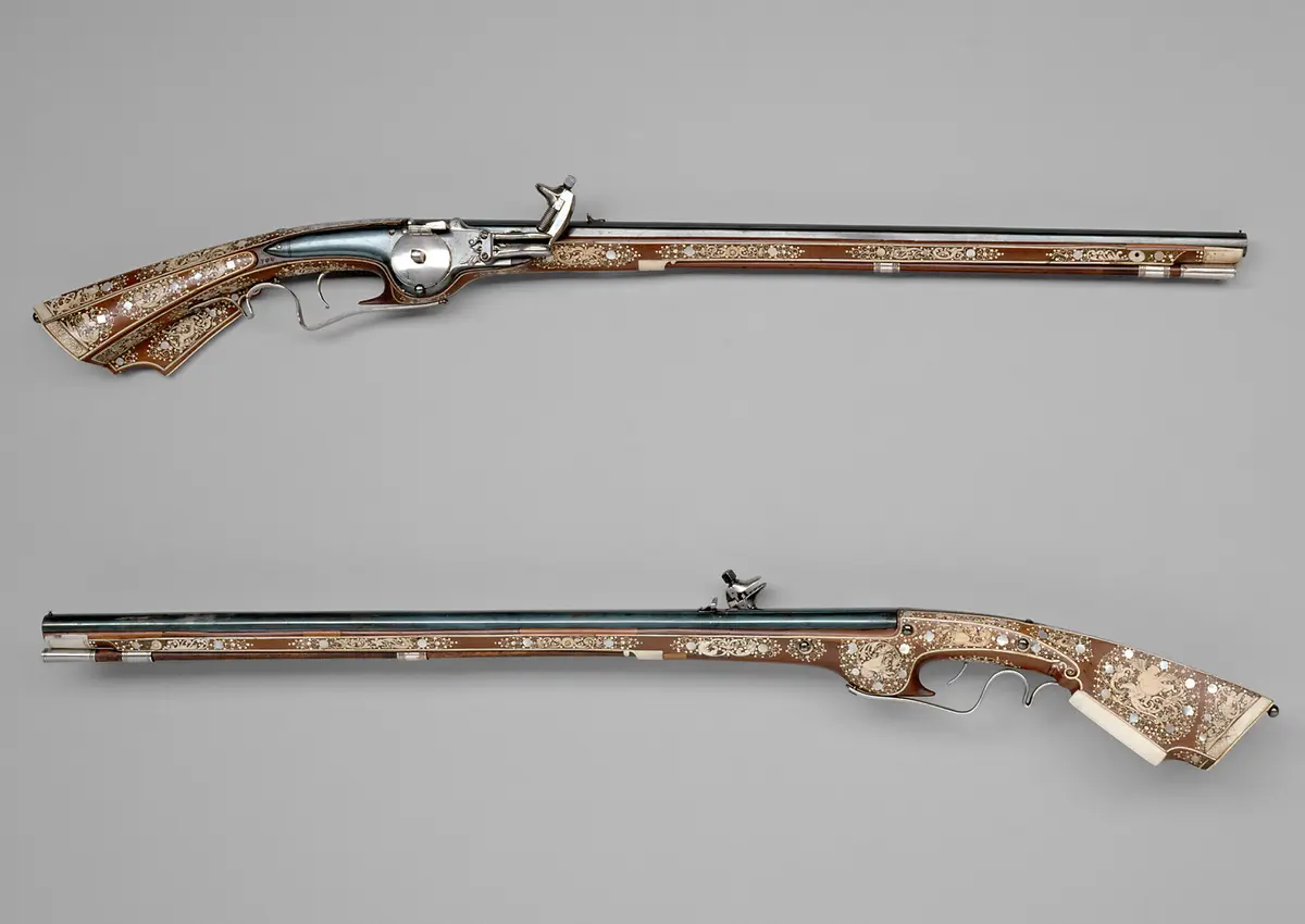 Kleines Reitergewehr mit Radschloss