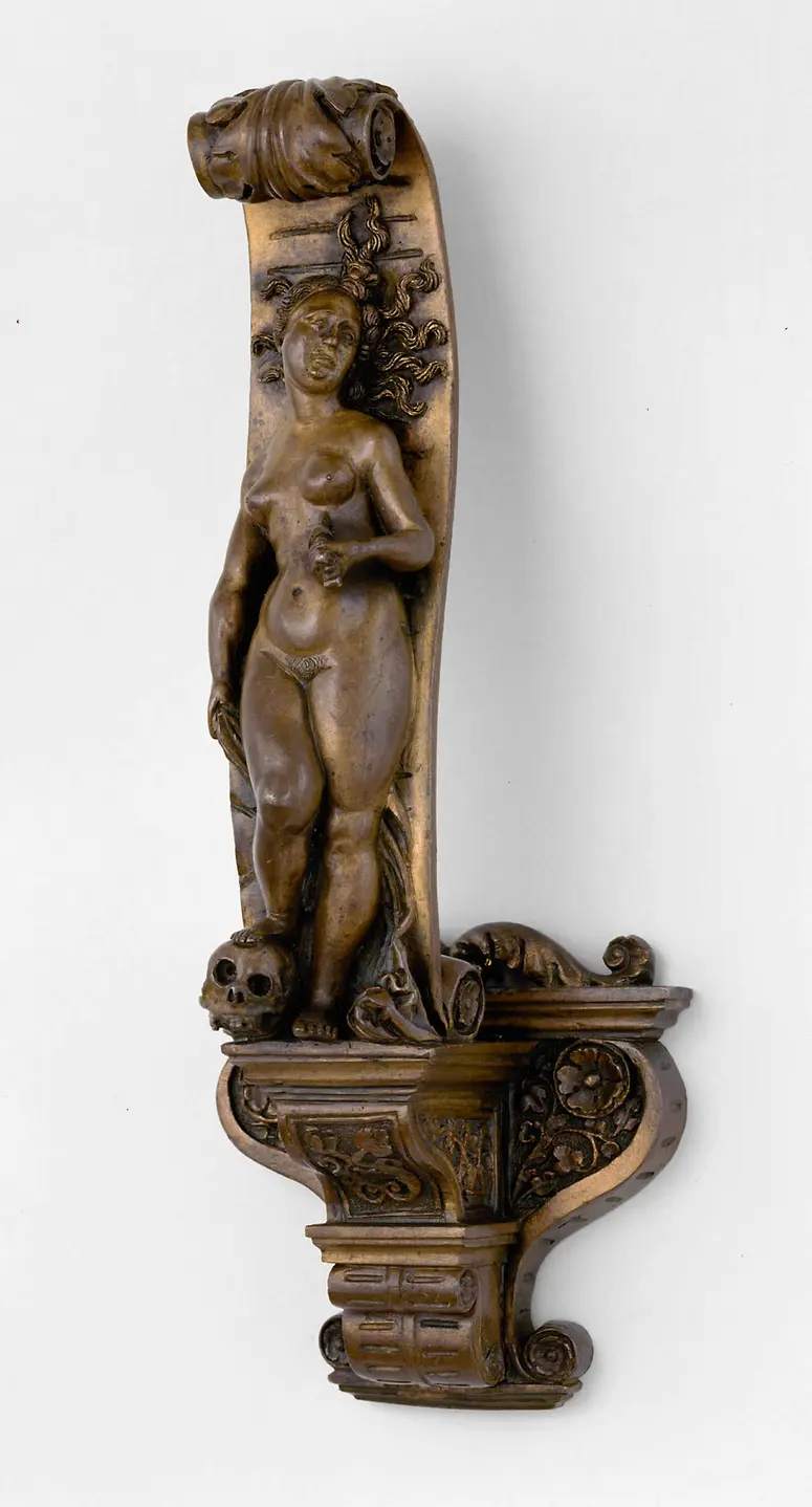 Door Handle with a Figure of Lucretia