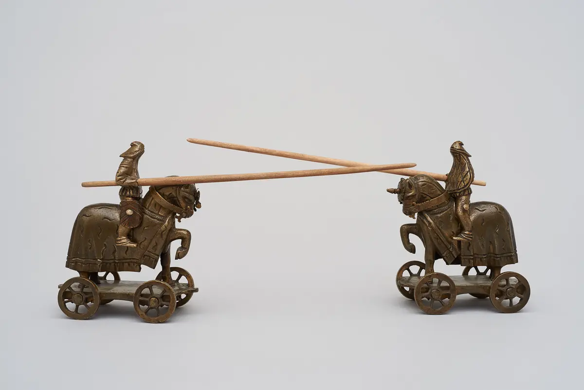 Turnierender Ritter (Kinderspielzeug)