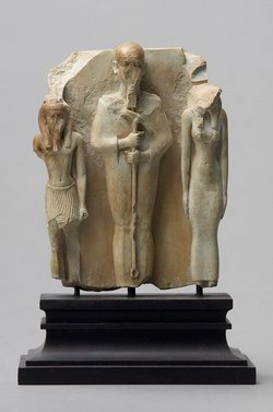 Triade von Memphis: Ptah, Sachmet und Nefertem