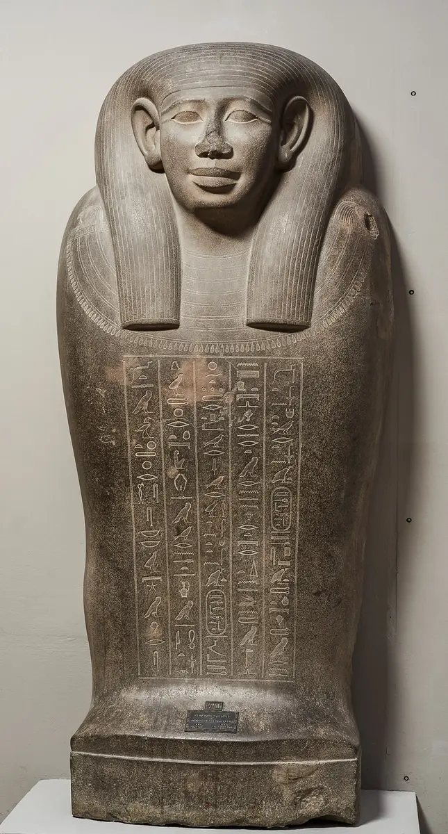 Deckel des Sarkophags der Chedeb-neith-iret-binet