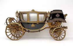 Reicher viersitziger Gala-Staatswagen
