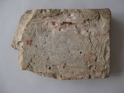 Fragment einer Sima: Nereide auf Seepferd