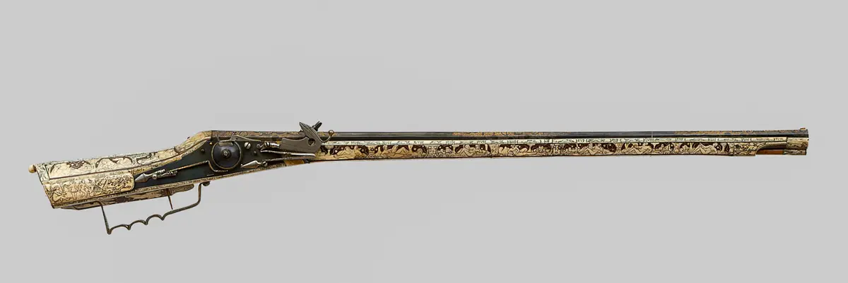 Jagdgewehr mit Radschloss