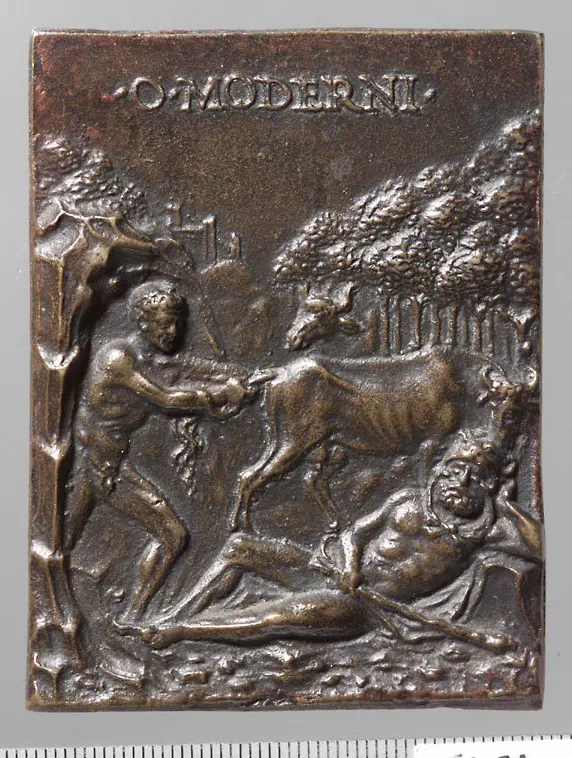 Cacus Stealing Cattle from Hercules