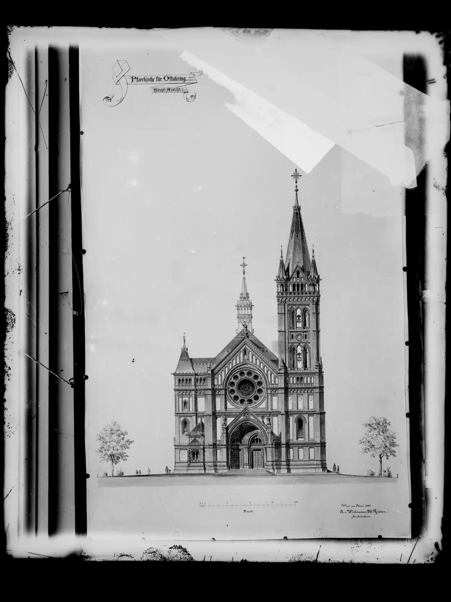 Fassadenriss Neuottakringer Kirche