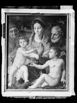 Hl. Familie mit Hl. Anna und Johannesknaben
