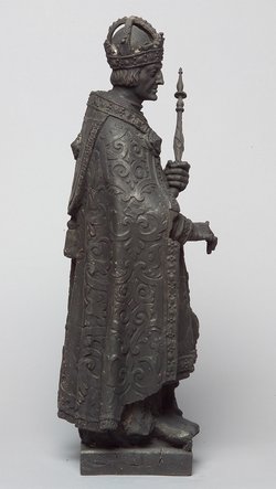 Kaiser Friedrich III., Statue, Statuette, Terracotta